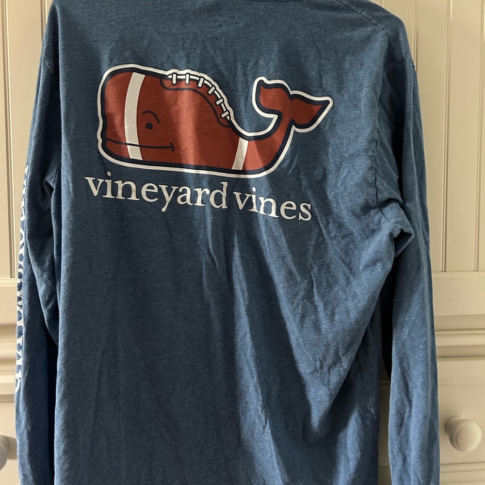 Vineyard Vine Longsleeve Football tee